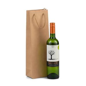 Natural Kraft Wine Bottle Gift Bags