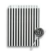 Black Candy Stripe Paper Bags