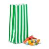 Green Stripe Pick n Mix Paper Bags