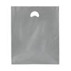 Silver Biodegradable Plastic Carrier Bags