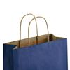 Dark Blue Paper Carrier Bags with Twisted Handles