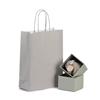 Grey  Premium Italian Paper Carrier Bags with Twisted Handles