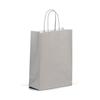 Grey  Premium Italian Paper Carrier Bags with Twisted Handles