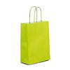 Lime Green Premium Italian Paper Carrier Bags with Twisted Handles