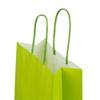 Lime Green Premium Italian Paper Carrier Bags with Twisted Handles