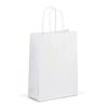 White Premium Italian Paper Carrier Bags with Twisted Handles