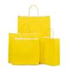 Yellow Premium Italian Paper Carrier Bags with Twisted Handles