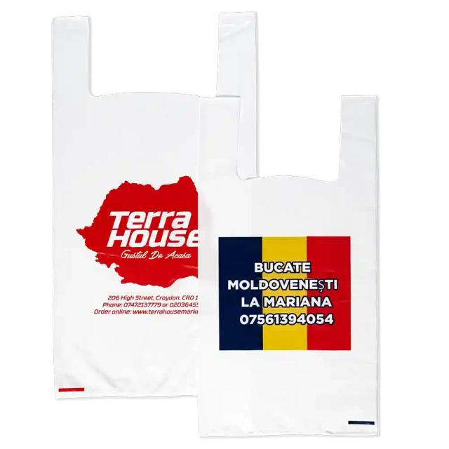 Printed Plastic Carrier Bags