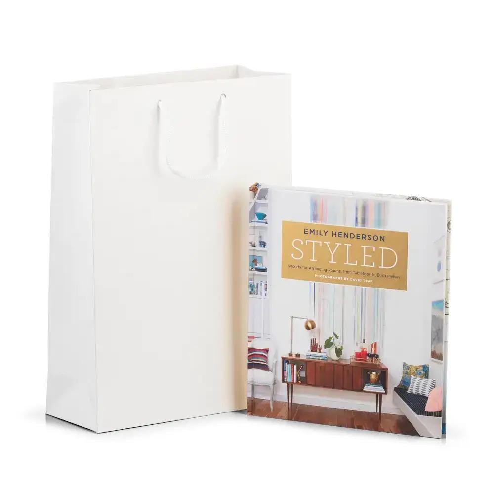 White Gloss Boutique Paper Bags