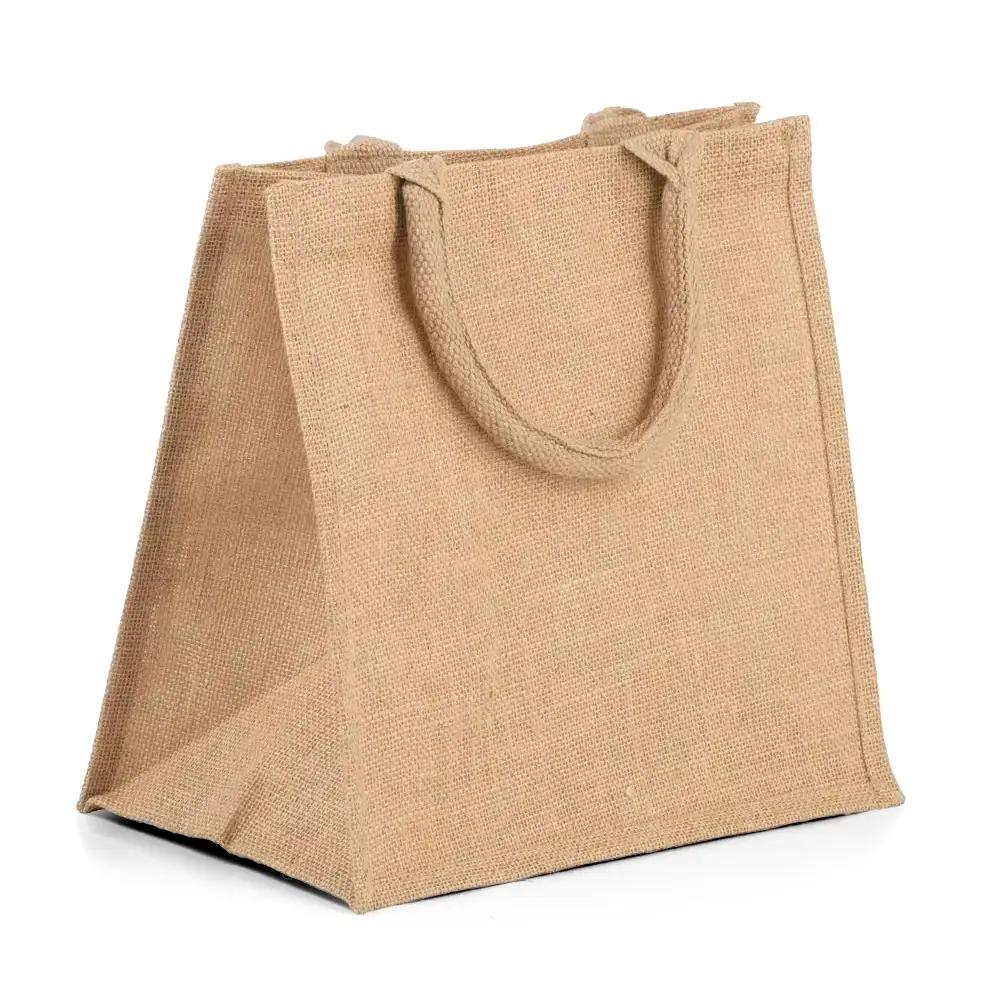 Natural Jute Bags with Luxury Padded Handles