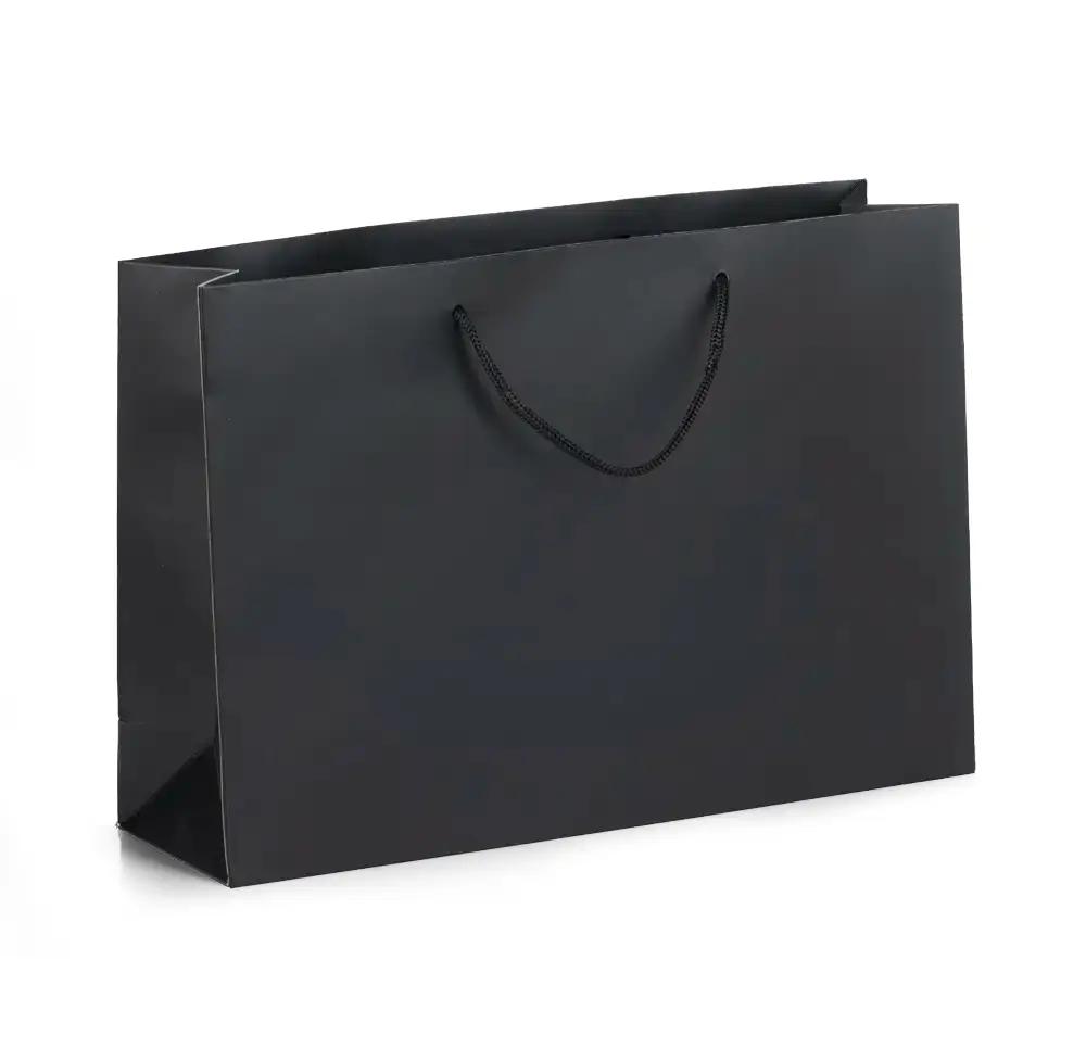 Black Matt Boutique Paper Bags