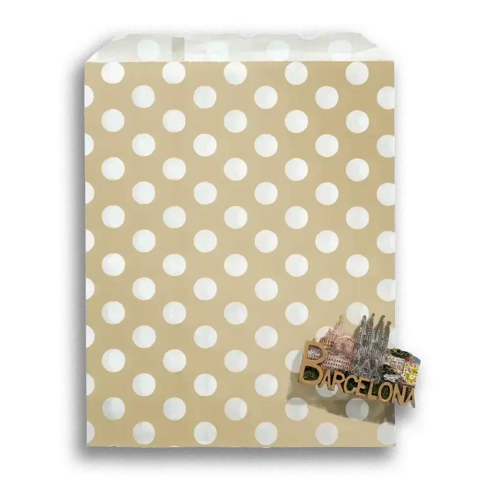 Gold Polka Dot Paper Bags