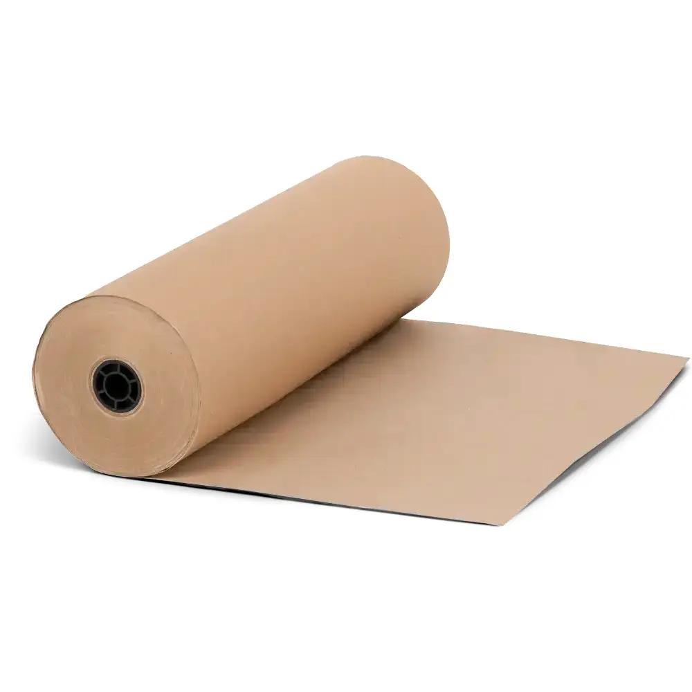 Large Recycled Brown Kraft Rolls, 88gsm, Rolls - 500mm x 200m