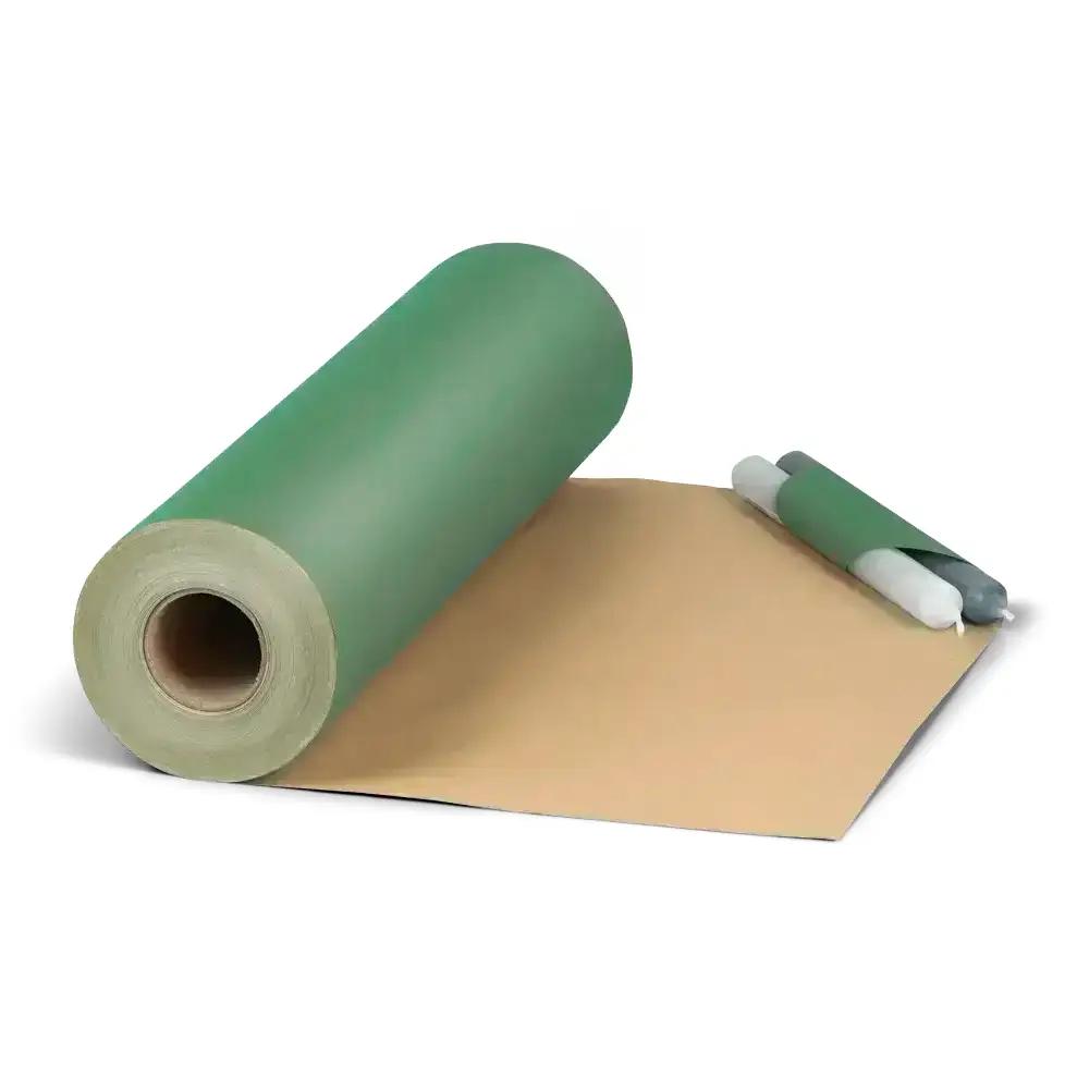 Dark Green Kraft Roll Wrapping Paper - 500mm x 120m