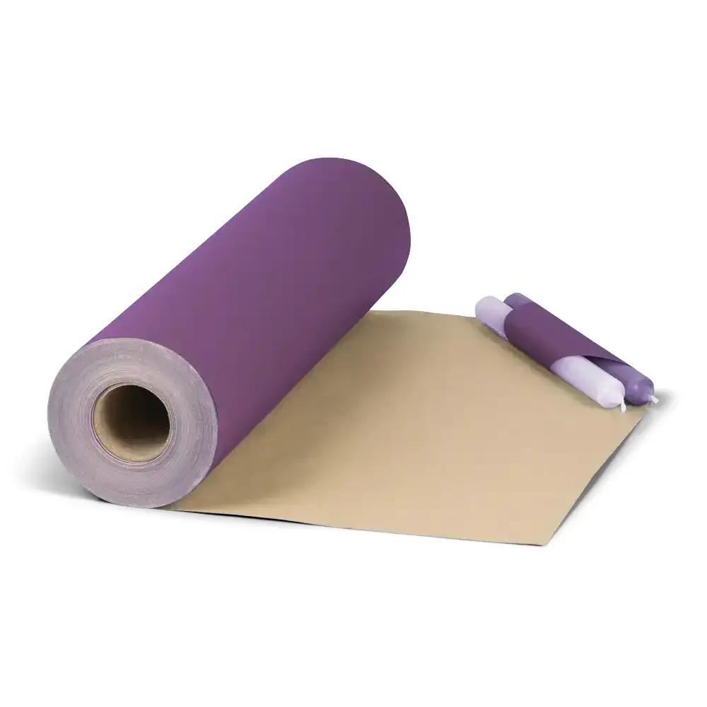 Purple Kraft Roll Wrapping Paper - 500mm x 120m