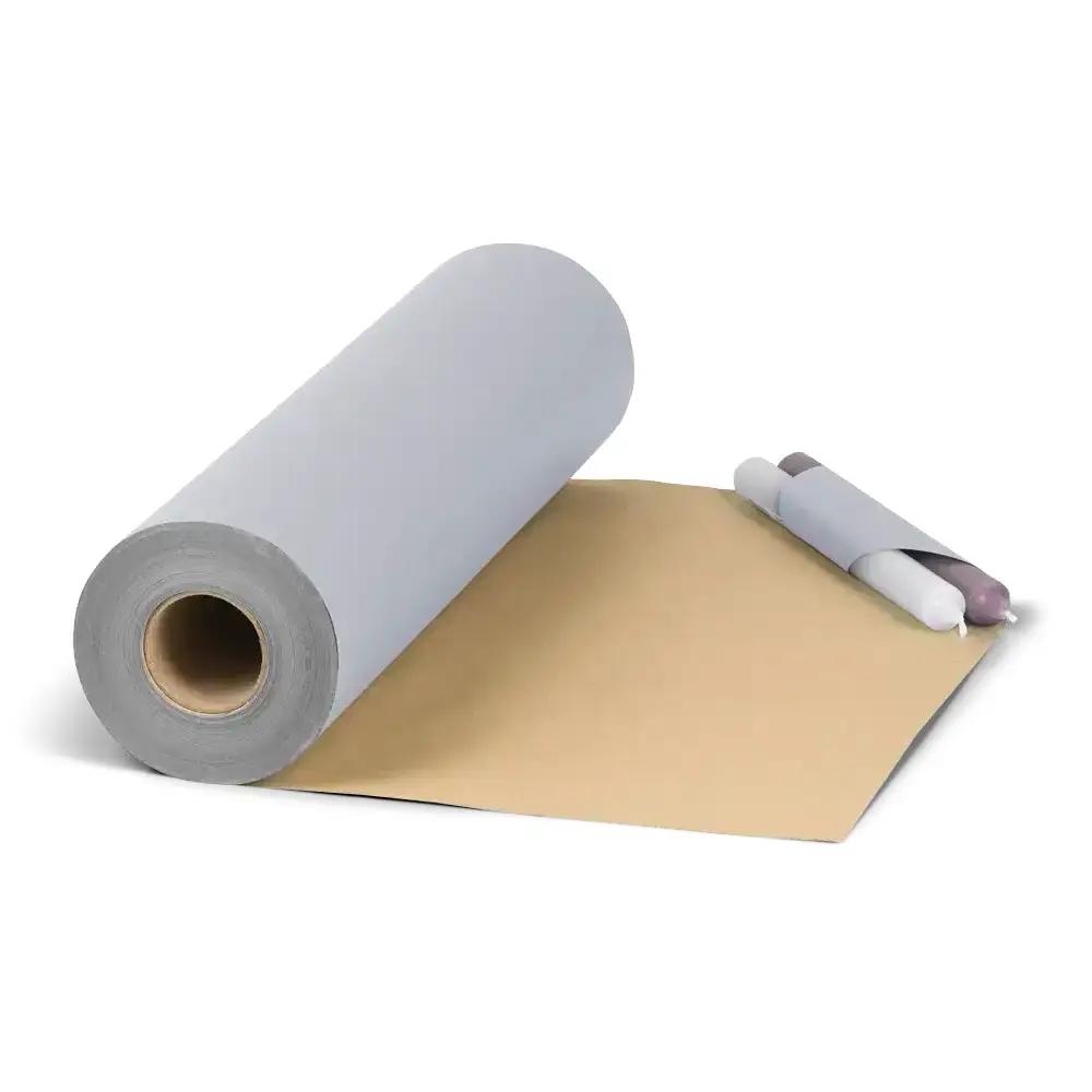 Silver Kraft Roll Wrap - 500mm x 120m