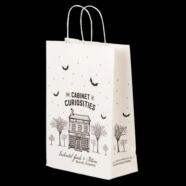 Printed Twist Handle Paper Carrier Bags