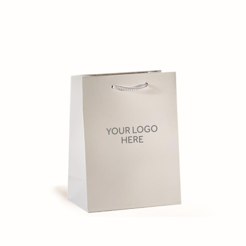 White Printed Matt Laminated Bags