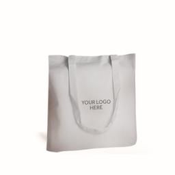 Personalised White Cotton Shopping Bags