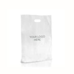 Clear Printed Varigauge Plastic Carrier Bags