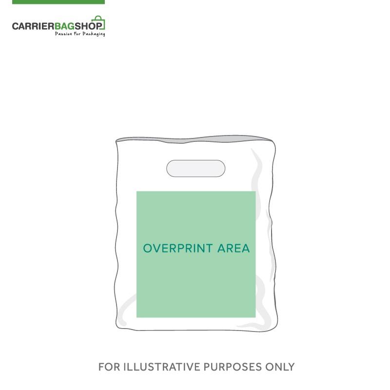 Clear Printed Varigauge Plastic Carrier Bags